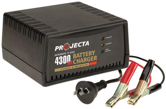 Projecta PJAC600 Automatic 12 Volt 4300Ma Battery Charge N' Maintain