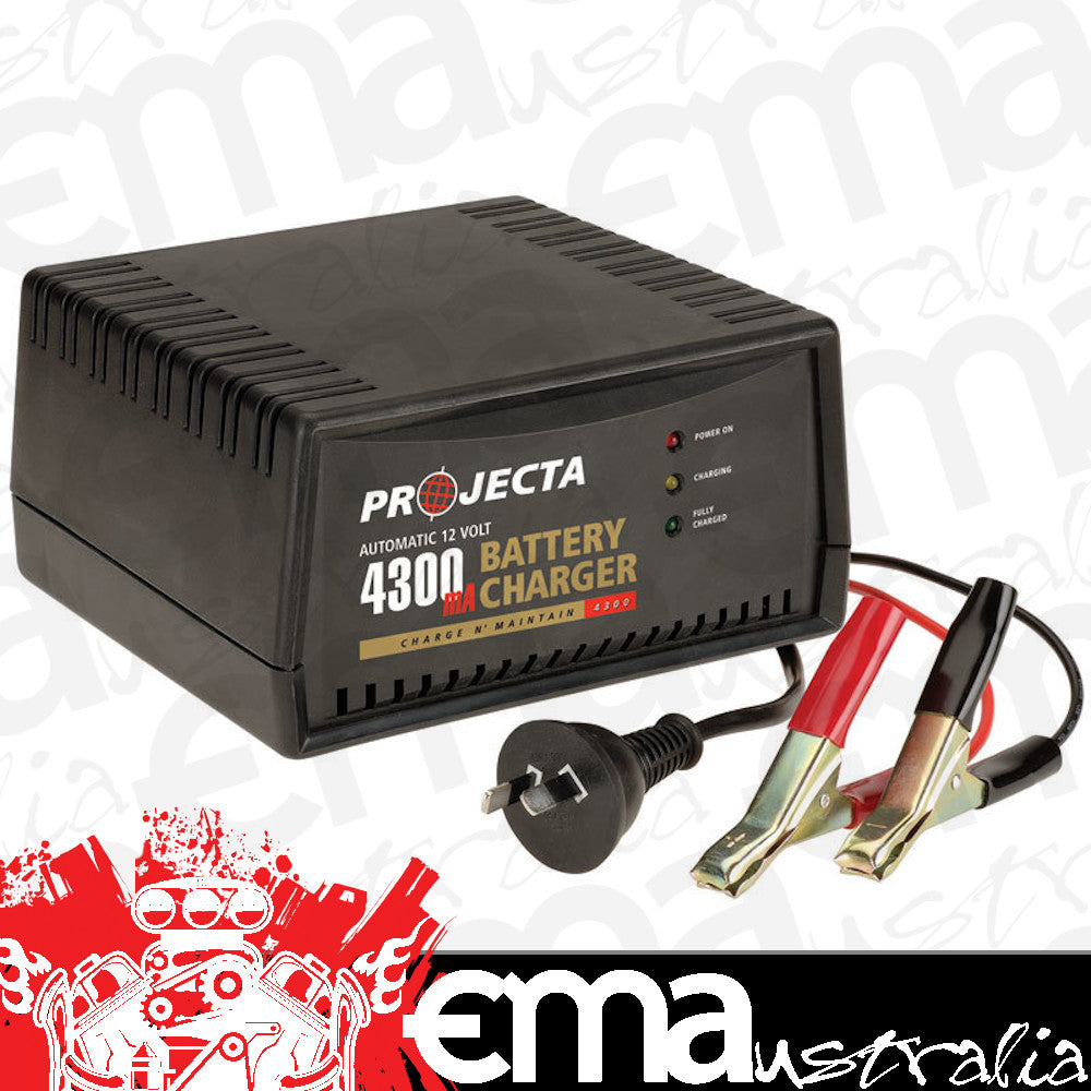 Projecta PJAC600 Automatic 12 Volt 4300Ma Battery Charge N' Maintain