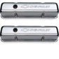 Proform PR141-101 'Chevrolet & Bowtie Emblem' Valve Covers. Tall No Baffle. Chevrolet S/B V8 1958-86 Chrome