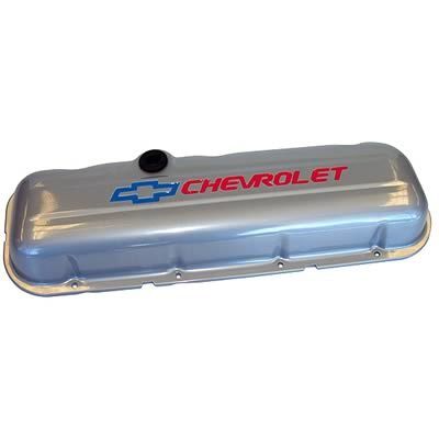 Proform PR141-814 Steel Valve Covers Grey w/ Logo suit Chev BB 396-454 V8