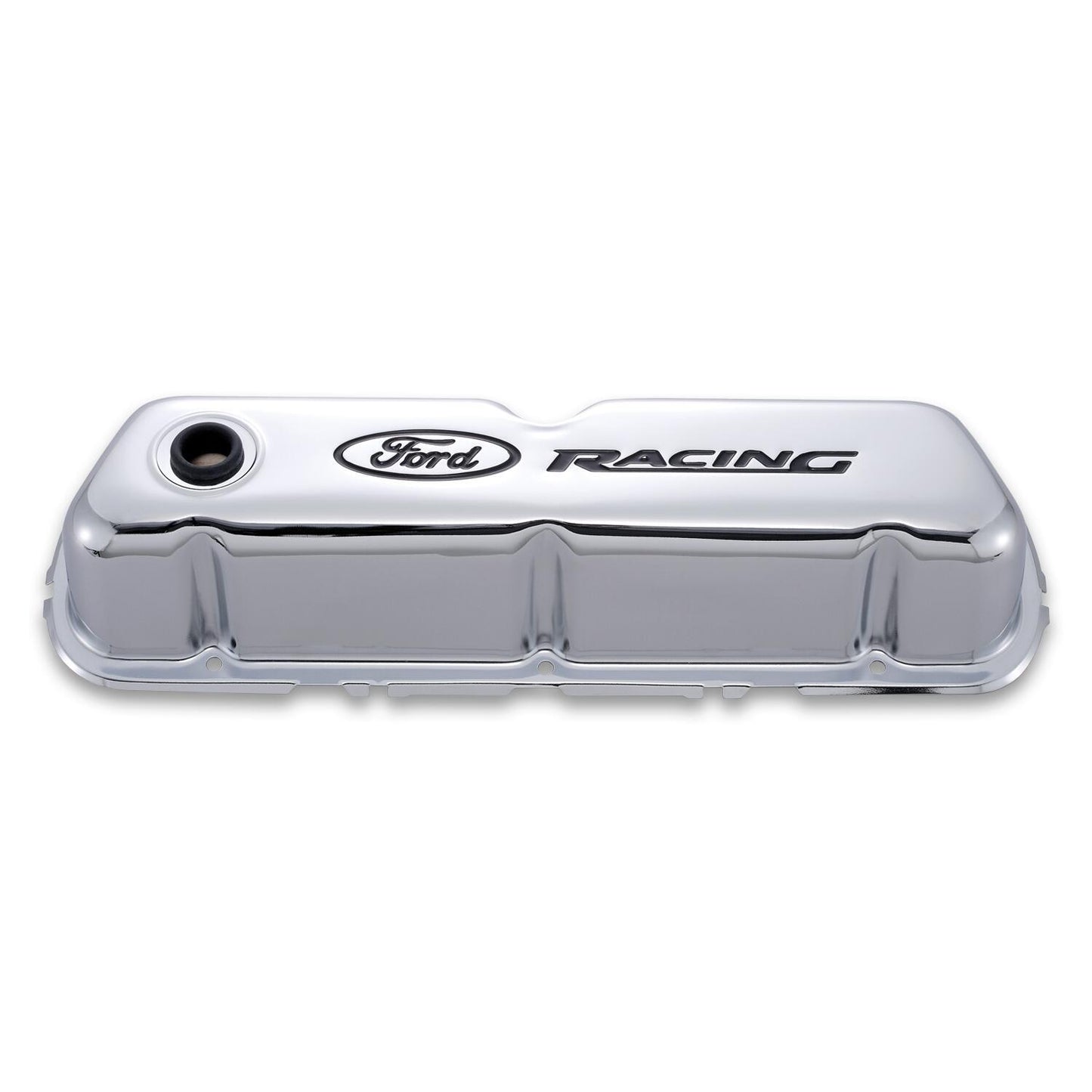 Proform PR302-071 Ford Valve Covers Chrome 289-351W Black Emblems