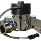 Proform PR68232C Billet Electric Water Pump Chrome suit SB Chrysler w/ Backing Plate & Hose Fitting