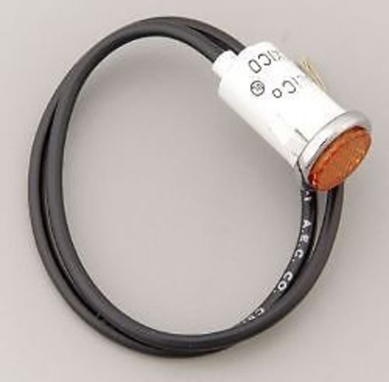 Painless Wiring PW80208 1/2" Indicator Light Amber