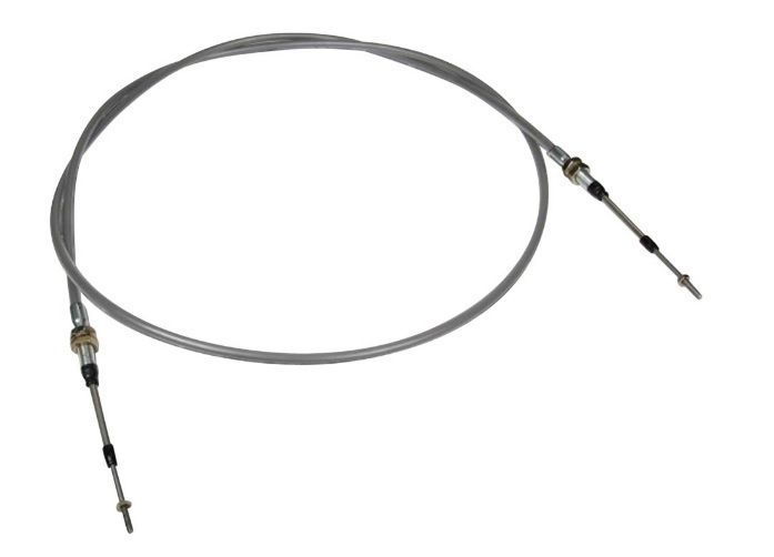 Pro Werks PWC95-084 84" 7' Ultimate Silver Jacket Bulkhead Cable