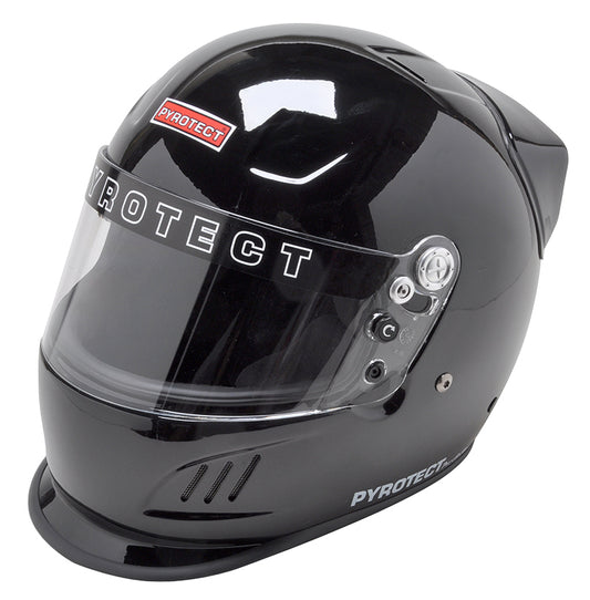 Pyrotect PY9071005 Pro Air Full Face Duckbill & Wing Helmet Small Black w/ Clear SHEIld. Snell Sa2015 Rated