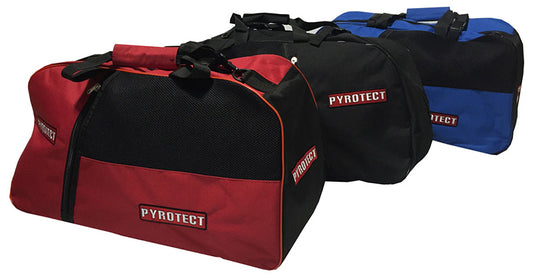 Pyrotect PYB0010 3-Compartment Gear Bag Back Pack Or Cary Bag Style - Black