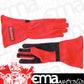 Pyrotect PYG2120000 Two Layer Red Nomex Racing GlOves Small SFI 3.5/5