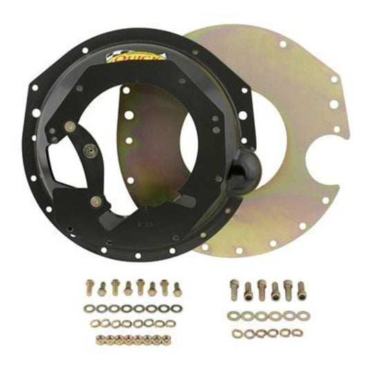 Quicktime Performance QTRM6020 Bellhousing Quick Time Steel Gold Iridited Chev V6-V8 To Manual Transmission Kit