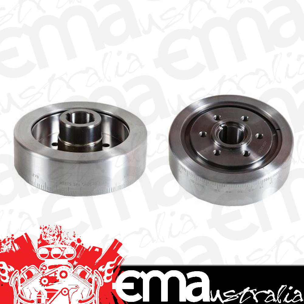 Romac RO0202SAB6 Ro0202Sa/B6 Chev SB 262-400 Steel/Alloy Blower Balancer Int Balance 6 Bolt