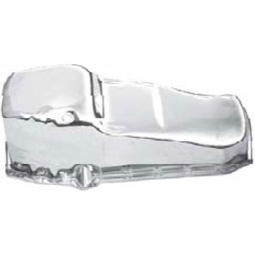 RPC RPC9005 Racing 1955-79 Chev Small Block 283-400 V8 Chrome Plated Steel Oil Pan