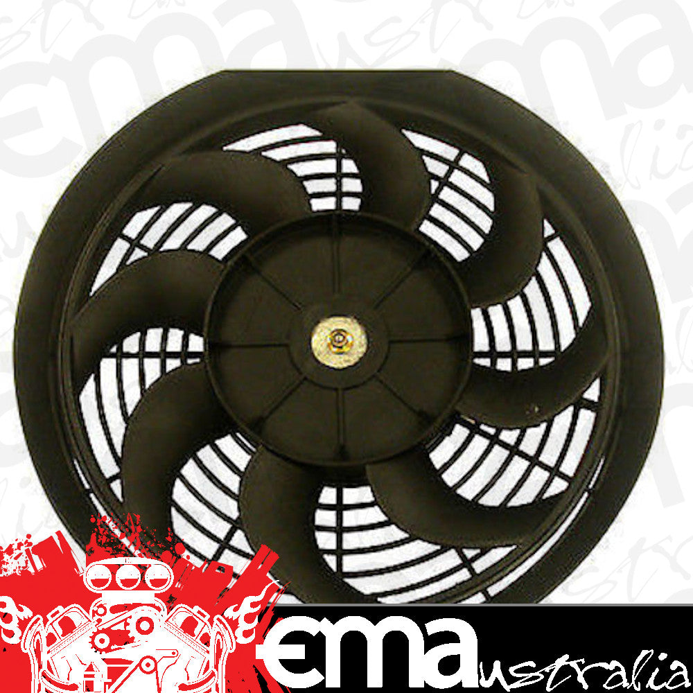 RPC RPCR1012 Universal 12" Electric Reversable Curved Blade Fan Kit 1450 CFM