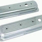 RPC RPCR6037C Ball Milled Alloy Centre Bolt Valve Covers Chev SB 1987-97 Chrome