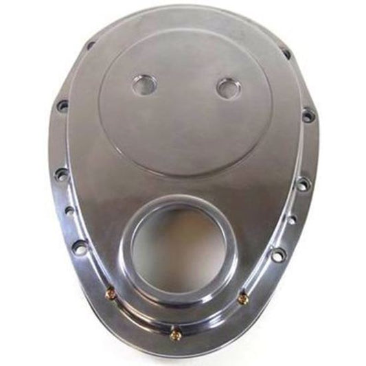 RPC RPCR6043 2-Pc Timing Chain Cover Small Block Chevrolet - Pol Aluminium