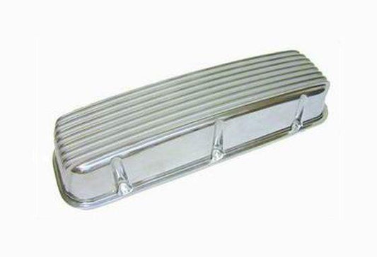 RPC RPCR6281 Nostalgic Finned Valve Covers Polished Alloy suit Chev BB 396-454