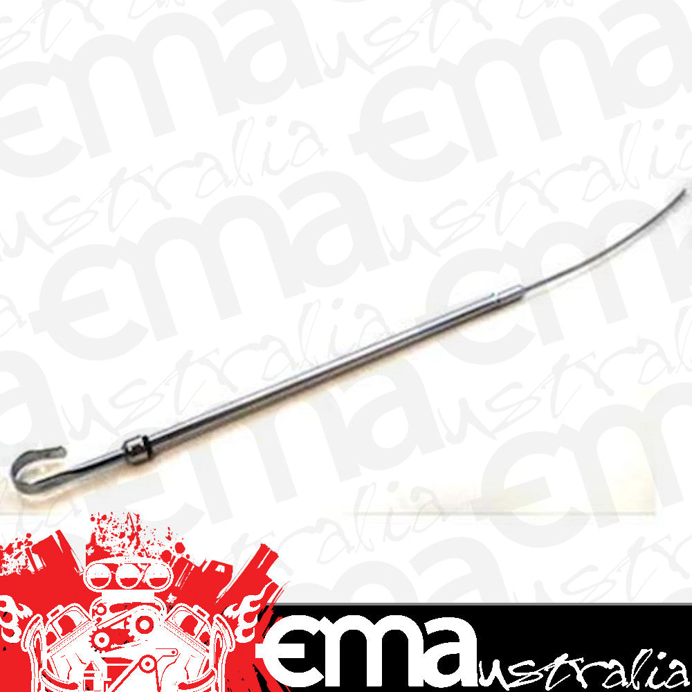 RPC RPCR9224BA Engine Oil Dipstick Small Block Mopar 318-360 Chrome Plated Stainless Steel Dipstick/Tube 21' Length