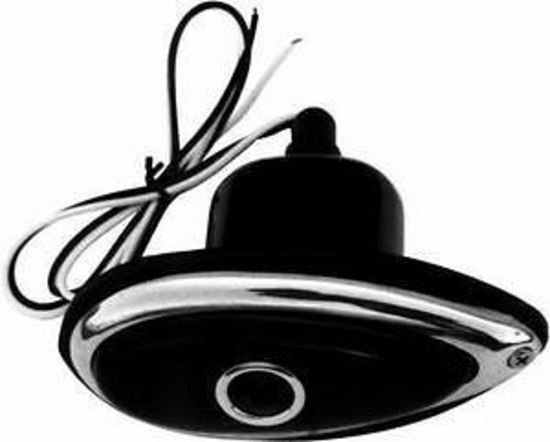 RPC RPCR9977 Red Lense Tail Light w/ Blue Dot Insert '38-'39 Ford 2-3/4"x5-1/2"