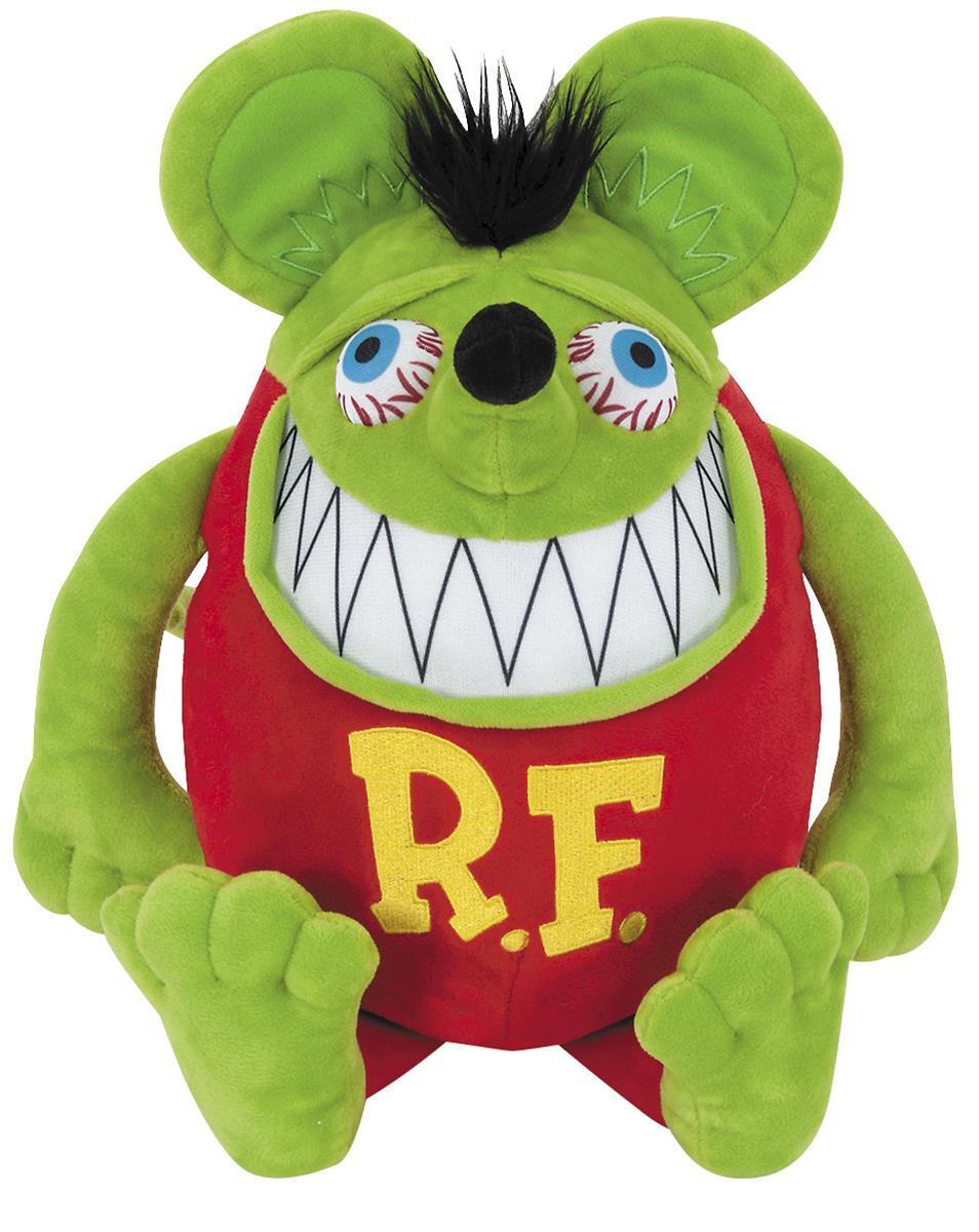 Mooneyes RTA-RNV36 Rat Fink Plush Figure / Pillow - 14" Tall