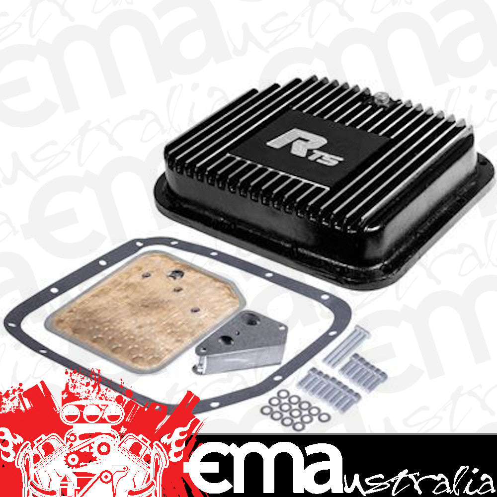 RTS RTS20950 Transmission Pan Kit Chrysler 904 Cast Aluminium Black