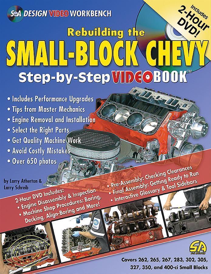 SA Design SAD-SA116 Rebuilding The Small Block Chevy: Step By Step Video Book Book & Dvd