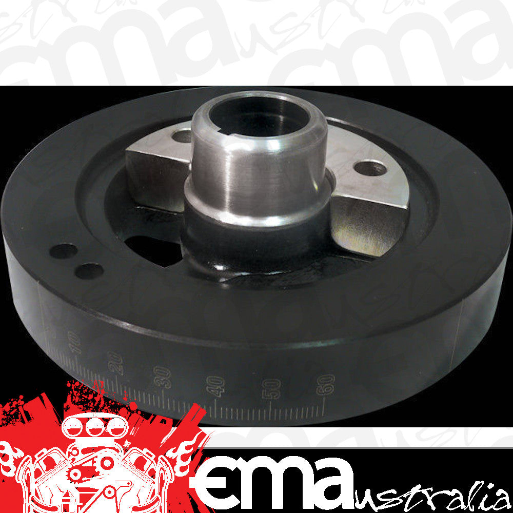 SCAT SCD-80007 Ford 289-351W 6.4" Harmonic Balancer 50 Oz. Ext. Balance