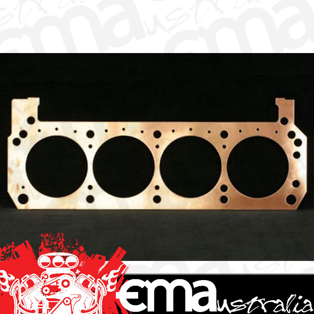 SCE Gaskets SCE-36064 Pro Copper Head Gaskets 4.060" Bore suit Ford 289-351W .043" Thick