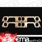 SCE Gaskets SCE4511 Chev Small Block Pro Copper Embossed Exhaust Gaskets