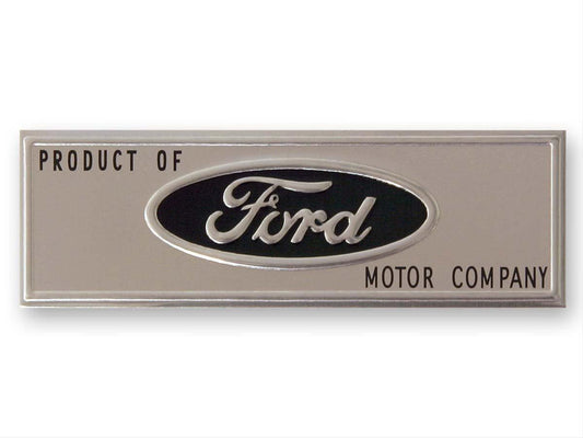 Scott Drake SDK-C5ZZ-6513208-T Ford Oval Logo Door Sill Emblem