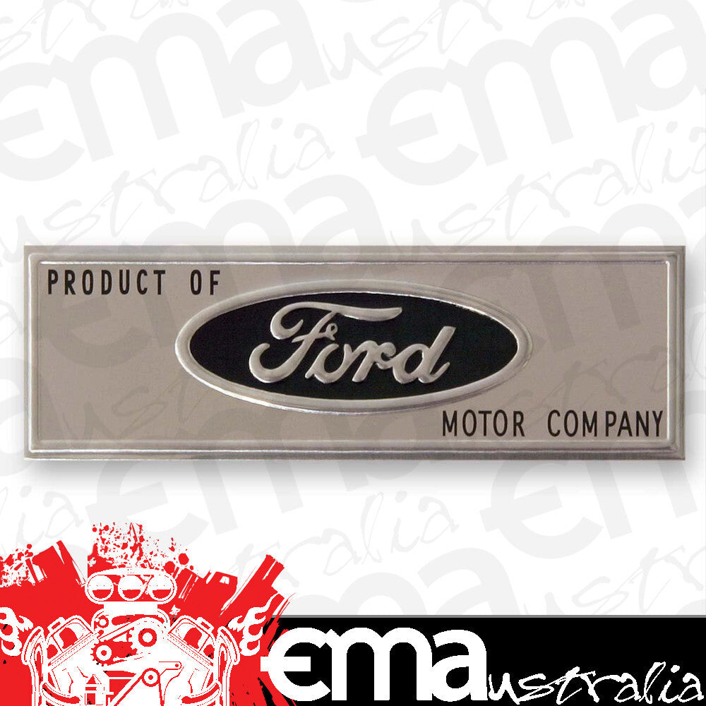 Scott Drake SDK-C5ZZ-6513208-T Ford Oval Logo Door Sill Emblem