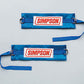 Simpson SI36000BL Drag Race Arm Restraints SFI 3.3 Blue