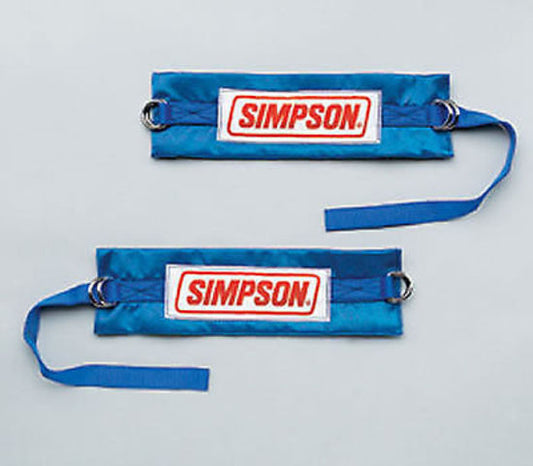 Simpson SI36000BL Drag Race Arm Restraints SFI 3.3 Blue