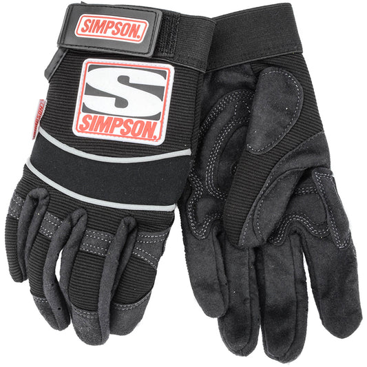 Simpson SI39032xK Wrencher Pit Crew GlOve Black x-Large