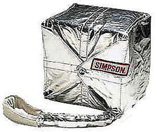 Simpson SI42060R Crossform Parachute 12Ft Drag Chute 200 to 300Mph Red
