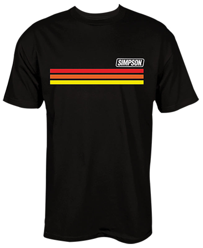 Simpson SI44006L Vintage Tee Black Large