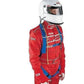 Simpson SI50000 Head & Neck Restraint System Blue/Red