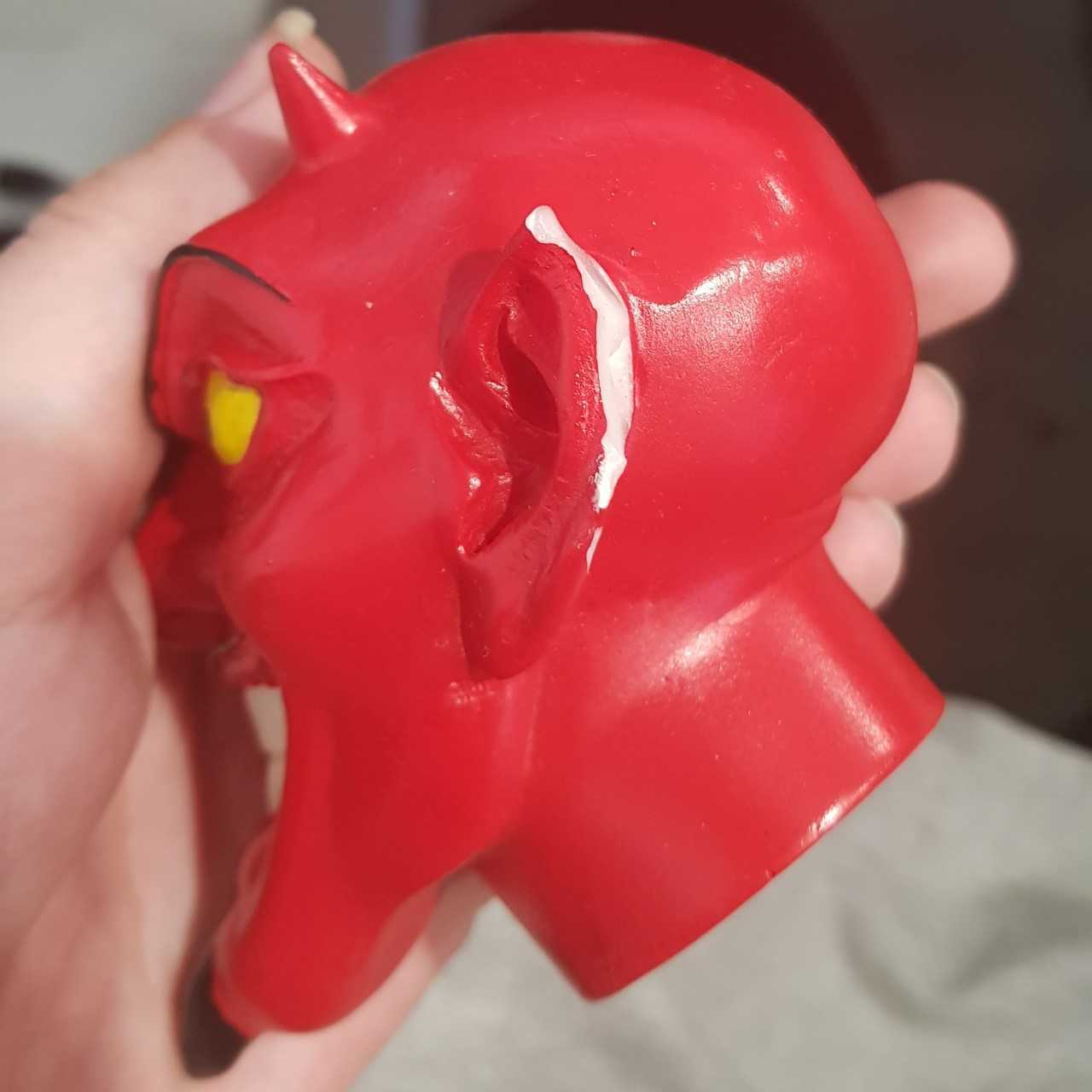 HotRod Hardware SK00015 Clearance - Genuine Devil Head Shifter Knob Hard Poly Resin