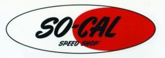 So-Cal Speed Shop SO001-91033 Oval Tool Box Sticker 11" x 3.5"