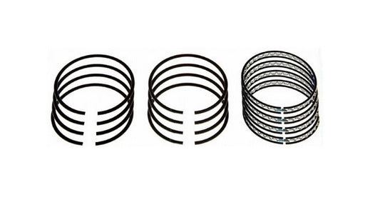 Speed Pro SPE916K25mm Chrome 4 Cyl Ring Set 90.45mm Bore 1.5mm x 1.5mm x 3.0mm STD Tension Spe916K 25mm