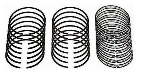 Speed Pro SPR9787035 Plasma Moly File Fit V8 Ring Set Spr9787 035 suit 4.155" Bore +.035