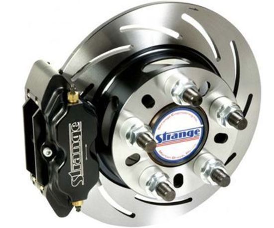 Strange STB1707WC2 Rear Brake Kit /Big Ford /2.5' Offset /2 Pc Rotor /Soft Pads