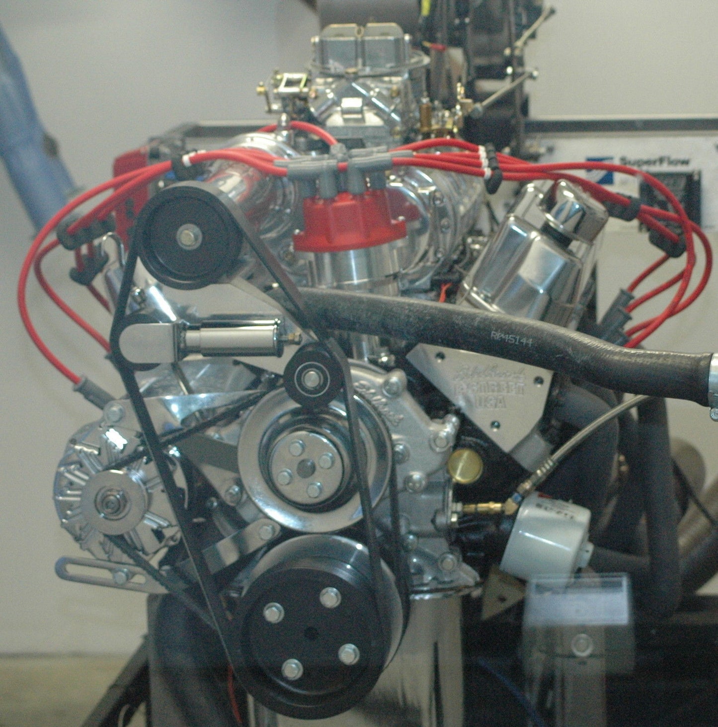 Engine Master Australia SuperchargedFord347 Superchargedford347 EMA - Supercharged Ford 347 Windsor Turnkey 474HP 480Ft/Lb Dart Block Edelbrock Heads