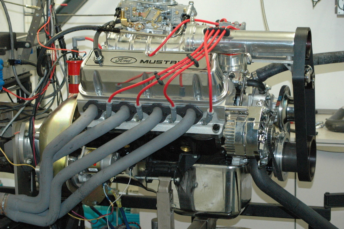 Engine Master Australia SuperchargedFord347 Superchargedford347 EMA - Supercharged Ford 347 Windsor Turnkey 474HP 480Ft/Lb Dart Block Edelbrock Heads