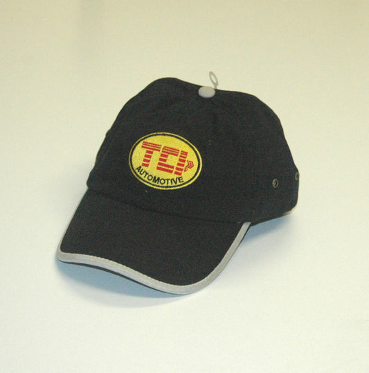 TCI Auto TCI34658 Logo Black/Grey Baseball Cap One Size Fits All