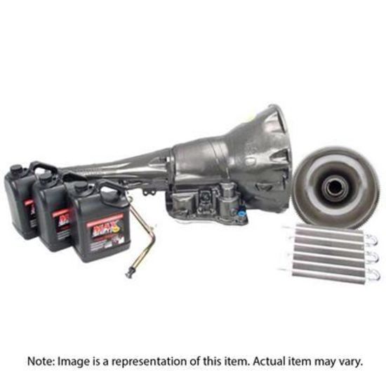 TCI Auto TCI511638P1 Automatic Transmission Kit Street Rodder Transmission 12 In. Converter Ford C-4 Kit