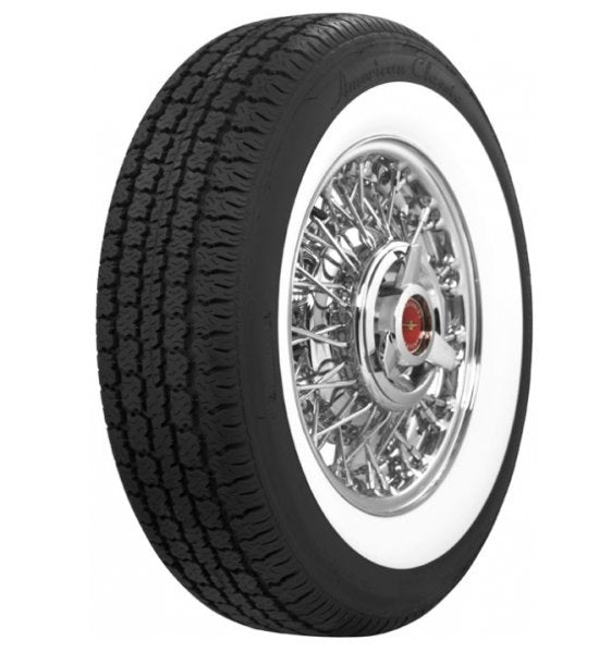 American Classic Tyres TIRAMC19575R15 195/75-R15 Radial Tyre w/ 2-1/4" Whitewall Tiramc195/75R/15