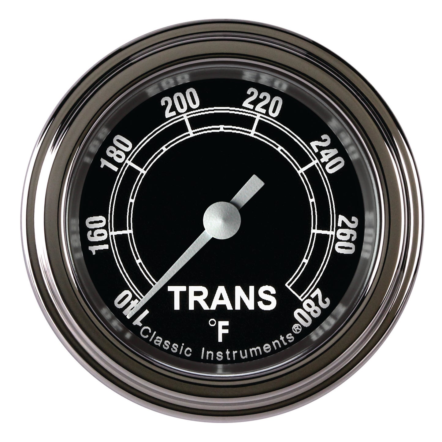 Classic Instruments TR127SLF Traditional - Transmission Temp Gauge Full Sweep 2-1/8"
