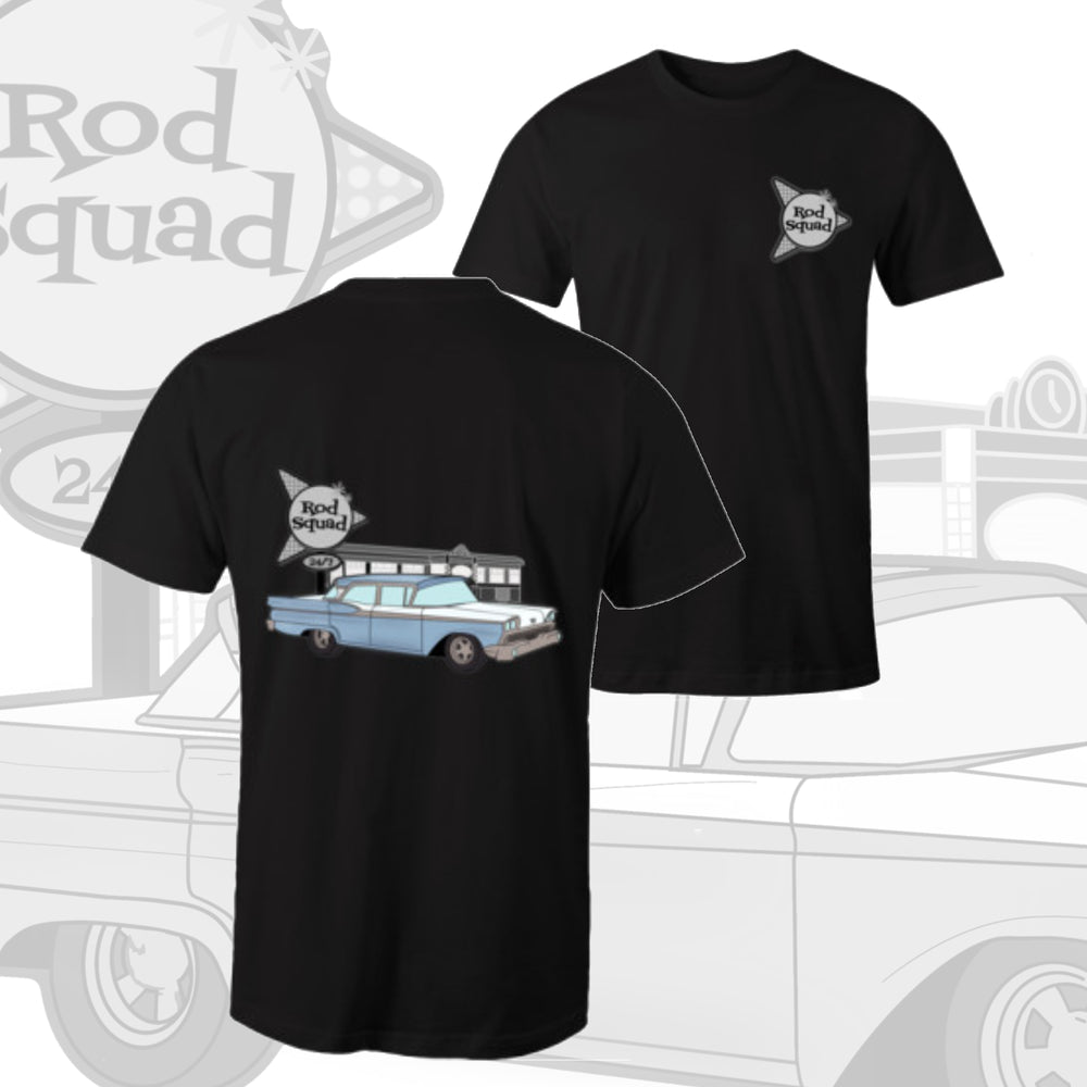 THE ROD SQUAD - The Diner Days Ford Fairlane Shirt