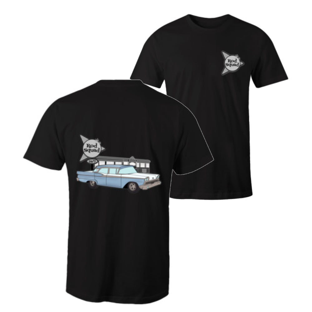 THE ROD SQUAD - The Diner Days Ford Fairlane Shirt