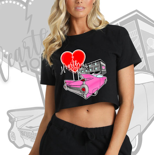 THE ROD SQUAD - The Heartbreak Hotel Cadillac Ladies Fit T-Shirt