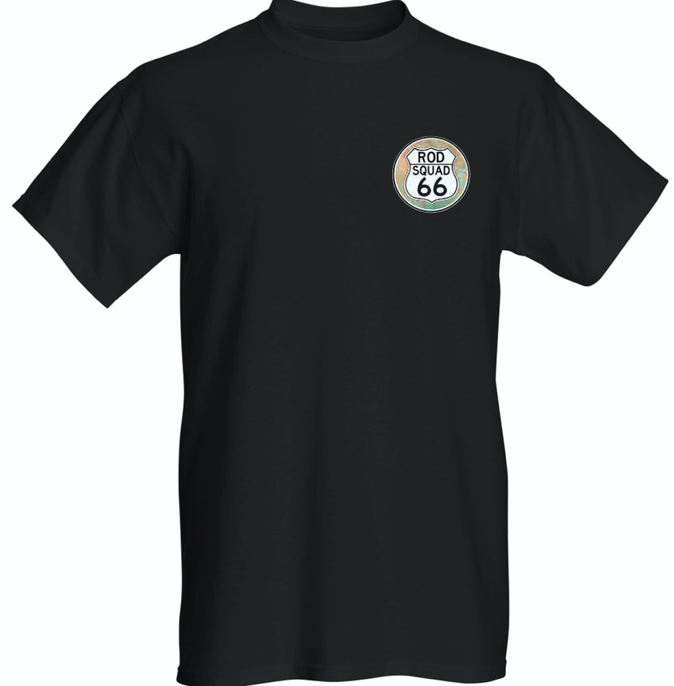 THE ROD SQUAD - The Iconic Route 66 Style Logo T-Shirt