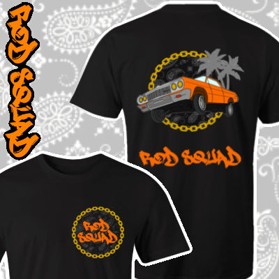 THE ROD SQUAD - 1964 Chevy Belair Lowrider T-Shirt